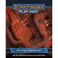 PAI7339 Starfinder RPG Flip-Mat: Mining Operation published by Paizo Publishing