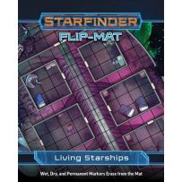 PAI7340 Starfinder RPG Flip-Mat: Living Starships published by Paizo Publishing