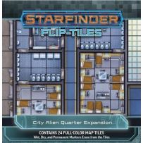 Starfinder RPG Flip-Tiles: City Alien Quarter Expansion