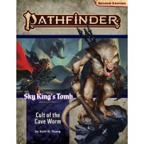 PAI90194 Pathfinder 2 #193 Sky King's Tomb Chapter 2: Cult Of The Cave Worm published by Paizo Publishing