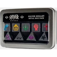 Shiver Gothic RPG: Silver Bullet Metal Dice