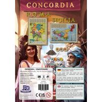 PDV9975 Concordia Board Game: Roma And Sicilia Map Expansion published by P D Verlag