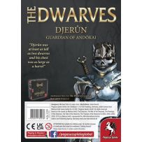 PEG51937E The Dwarves Board Game: Djerun Guardian Of Andokai Character Pack published by Pegasus Spiele