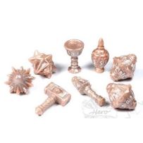 PolyHero Cleric 8 Dice Set - Radiant Rose