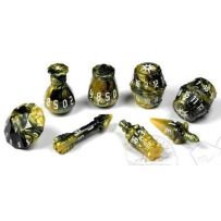 PolyHero Rogue 8 Dice Set - Slick Serpent