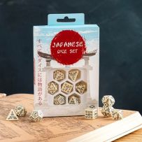 Q-Workshop Japanese Dice Set: Last Words Stone