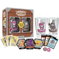 RCHOBBRDPPRESTD Heroes Of Barcadia Board Game: Party Pack Expansion published by Rollacrit Corp