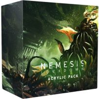 REBNEMTOKLOK Nemesis Board Game: Lockdown Deluxe Acrylic Tokens published by Awaken Realms