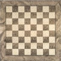 50cm High Gloss Grey Coloured Chess Board