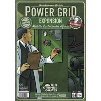 Power Grid Board Game: The Middle East And South Africa Map Expansion