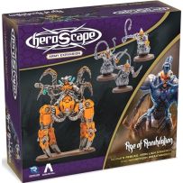 RGS02699 Heroscape Board Game: Revna's Rebuke: Iron Lich Viscerot And Necrotech Wraithriders Army Expansion published by Renegade Game Studios