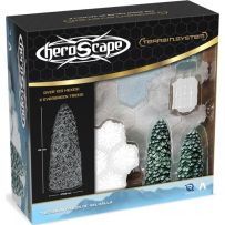 RGS02759 Heroscape Board Game: The Snow Fields Of Valhalla Terrain Expansion published by Renegade Game Studios