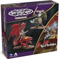RGS02763 Heroscape Board Game: Rising Tide - Sonlen And Halushia, Scion Of The Wild Army Expansion published by Renegade Game Studios