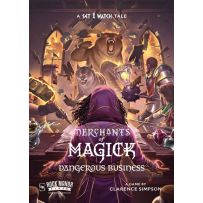 RMA121 Merchants Of Magick Board Game: Dangerous Business Expansion published by Rock Manor Games
