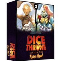 Dice Throne Dice Game: Season One ReRolled 2: Monk Vs Paladin