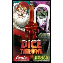 ROX665DTI Dice Throne Dice Game: Santa vs Krampus published by Roxley Games