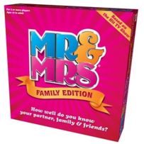 Mr and Mrs Family Edition Board Game