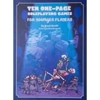 RRD040401 Ten One Page Roleplaying Games (For Younger Players) published by Rowan, Rook and Decard Ltd