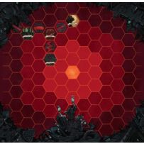 RRDNHBOARDPH Heart The City Beneath RPG: Map And Sticker Set published by Rowan, Rook and Decard Ltd