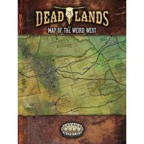 Deadlands The Weird West RPG: Map Of The Weird West