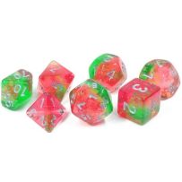 Lotus Glowworm Polyhedral Dice Set