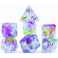 Watercolours Polyhedral Dice Set