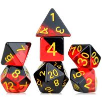 Brimstone Polyhedral Dice Set