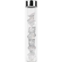 Clear Cloak And Dagger Polyhedral Dice Set