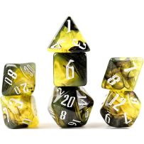 Poison Nebula Polyhedral Dice Set