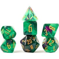 Skybox Nebula Polyhedral Dice Set