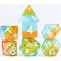 Celestial Ocean Dusk Polyhedral Dice Set
