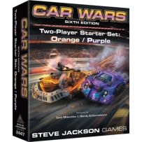 SJ2447 Car Wars Board Game: Sixth Edition: Two-Player Starter Set: Orange / Purple published by Steve Jackson Games