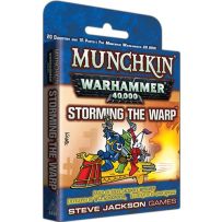 SJ4491 Munchkin Card Game: Warhammer 40,000 Storming The Warp Expansion published by Steve Jackson Games