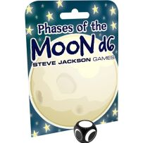 Phases Of The Moon D6 Dice Set