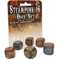 Steampunk D6 Dice Set
