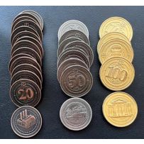 SKS0351 50 High Value Industrial Metal Coins published by Sleeve Kings
