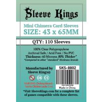 110 x Mini Chimera Card Sleeves (43mm x 65mm)