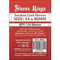 110 x Yucatan Card Sleeves (54mm x 80mm)