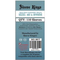 110 x Space Base Card Sleeves (40mm x 89mm)
