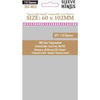 110 x Space Alert Compatible Card Sleeves (60mm x 102mm)