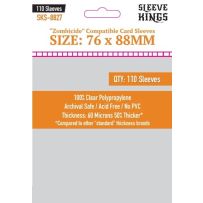 110 x Zombicide Compatible Sleeves (76mm x 88mm)