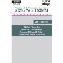 110 x Hogwarts Battle Large Sleeves (76mm x 102mm)
