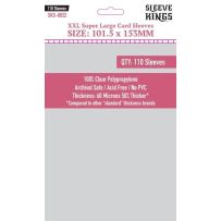 110 x XXL Super Large Sleeves (101.5mm x 153mm)