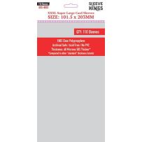 110 x XXXL Super Large Sleeves (101.5mm x 203mm)