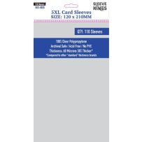 110 x Sleeve Kings 5XL Sleeves (120mm x 210mm)