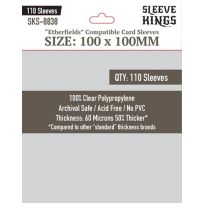 110 x Etherfields Compatible Sleeves (100mm x 100mm)