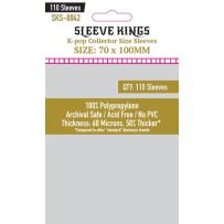 SKS8842 110 x Kpop Collector Size Sleeves (70mm x 100mm) published by Sleeve Kings