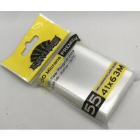 55 x Premium Mini American Card Sleeves (41mm x 63mm)