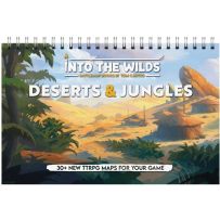 TCITW01002 Into The Wilds Battlemap Book: Volume 1: Deserts And Jungles published by Tom Cartos
