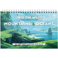 TCITW01003 Into The Wilds Battlemap Book: Volume 1: Mountains And Oceans published by Tom Cartos